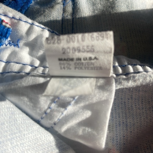 Vintage Oshkosh B’Gosh - blue corduroy overalls with toy soldiers - 24 months - Picture 6 of 7